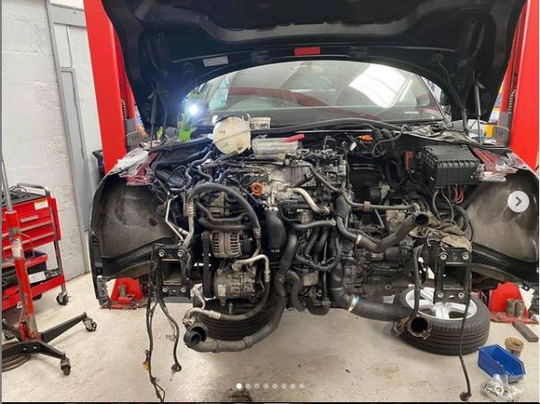 Audi TT Full Engine Strip Down - CJ Auto Service